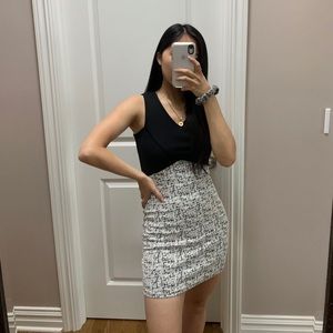 AQUA Bloomingdale’s Sleeveless Bodycon Dress